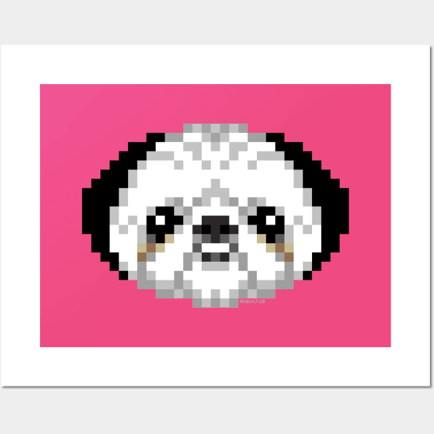 Shih-tzu Wall Art by PIXELFLY